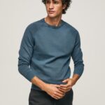 Jarman Round Collar Cotton Jersey Pepe Jeans L20F2F864 Men