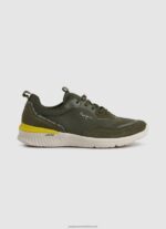 Khaki Green Jay Pro Combined Sneakers Pepe Jeans L20F2F1187 Men