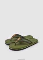 Khaki Green South Beach Camu Beach Flip Flops Pepe Jeans L20F2F1280 Men - Image 3
