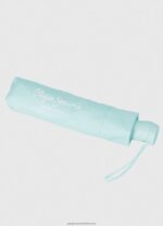 Light Blue Macy Folding Automatic Umbrella Pepe Jeans L20F2F789 Women - Image 2