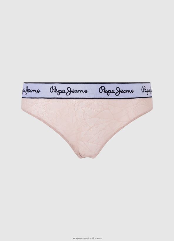light_nude_mesh_thong_panties_pepe_jeans_l20f2f554_women.jpg Light Nude Mesh Thong Panties Pepe Jeans L20F2F554 Women - Image 1