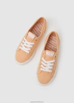 Light Orange Brady Basic Sneakers Pepe Jeans L20F2F630 Women - Image 2