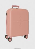 Light Pink Trolley Suitcase 55Cm Abs Pepe Jeans L20F2F1514 Girl