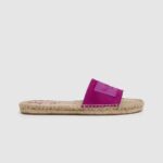 Light Plum Siva Berry Leather Sandals Pepe Jeans L20F2F680 Women