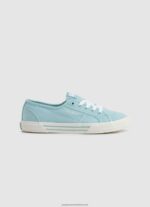 Light Water Green Brady Basic Sneakers Pepe Jeans L20F2F631 Women