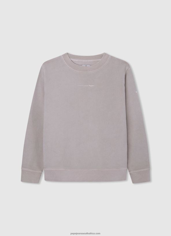 malt_garment_dye_cotton_jumper_pepe_jeans_l20f2f1604_boy.jpg Malt Garment Dye Cotton Jumper Pepe Jeans L20F2F1604 Boy - Image 1