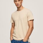 Malt Plain Cotton T-Shirt Pepe Jeans L20F2F996 Men