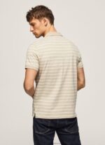 Malt Striped Print Polo Shirt Pepe Jeans L20F2F1093 Men - Image 4