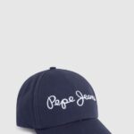 Marine Embroidered Logo Basic Cap Pepe Jeans L20F2F781 Women