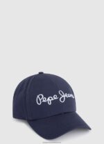 Marine Embroidered Logo Basic Cap Pepe Jeans L20F2F781 Women