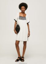 Mousse Bambula Cotton Dress Pepe Jeans L20F2F188 Women