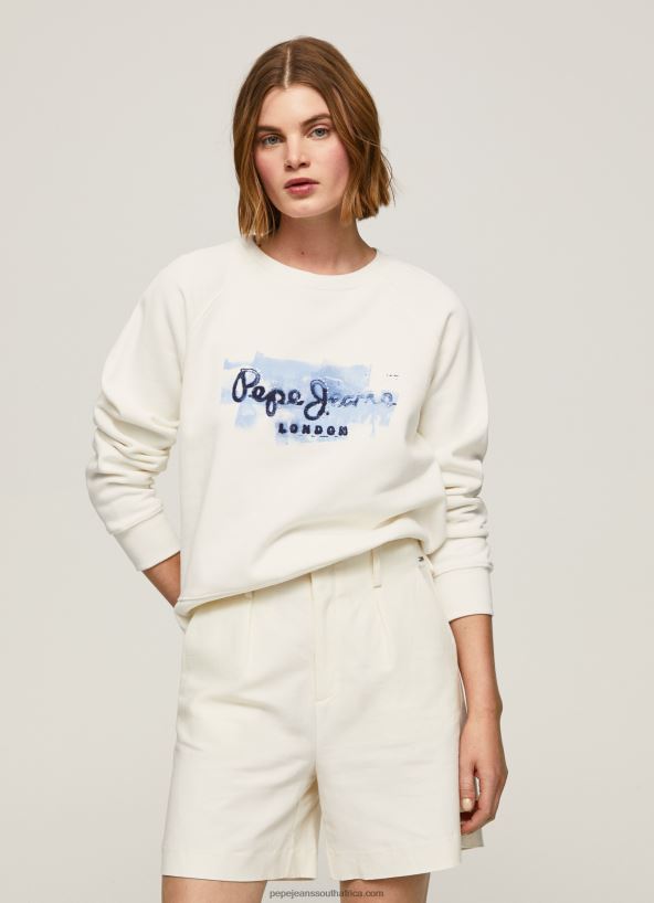 mousse_cropped_cotton_jumper_pepe_jeans_l20f2f287_women.jpg Mousse Cropped Cotton Jumper Pepe Jeans L20F2F287 Women - Image 1