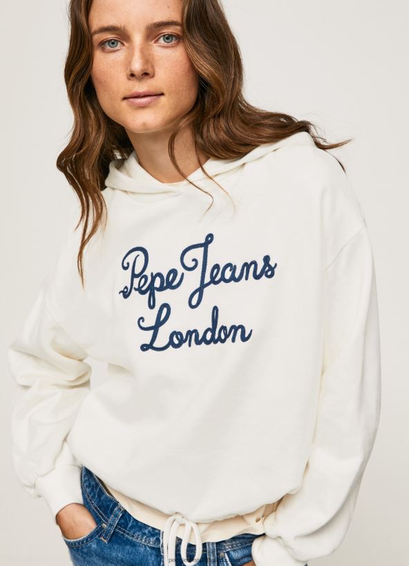 mousse_embroidered_logo_cotton_jumper_pepe_jeans_l20f2f269_women.jpg Mousse Embroidered Logo Cotton Jumper Pepe Jeans L20F2F269 Women - Image 1