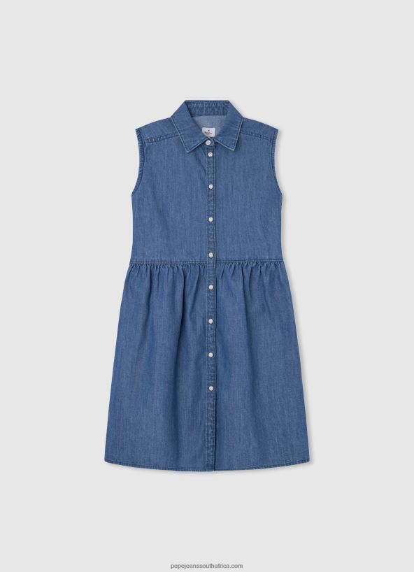 Mousse Geraldine Openwork Short Jumpsuit Pepe Jeans L20F2F1386 Girl - Image 3