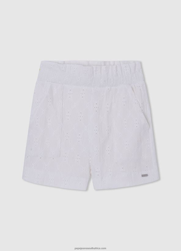 mousse_gigi_shorts_with_openwork_details_pepe_jeans_l20f2f1487_girl.jpg Mousse Gigi Shorts With Openwork Details Pepe Jeans L20F2F1487 Girl - Image 1