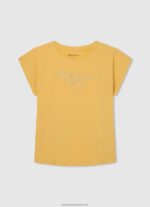 Mousse Top Sella Ruffled Front Panel Pepe Jeans L20F2F1434 Girl - Image 3