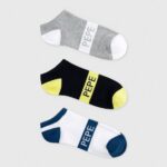 Multi 3Pack Ankle Socks Pepe Jeans L20F2F1150 Men