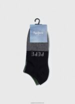 Multi 3Pack Ankle Socks Pepe Jeans L20F2F1153 Men - Image 3