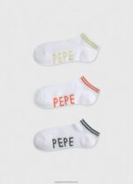 Multi 3Pack Striped Socks Pepe Jeans L20F2F564 Women - Image 4