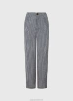 Multi All Over Logo Printed Trousers Pepe Jeans L20F2F307 Women - Image 5