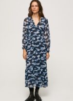 Multi Blita Printed Midi Dress Pepe Jeans L20F2F194 Women - Image 2