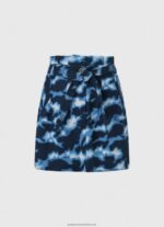 Multi Camouflage Print Mini Skirt Pepe Jeans L20F2F500 Women - Image 5