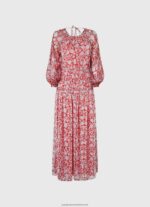 Multi Chiffon Dress Pepe Jeans L20F2F143 Women - Image 5