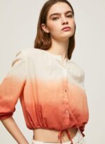Multi Colour Block Faded Shirt Pepe Jeans L20F2F338 Women