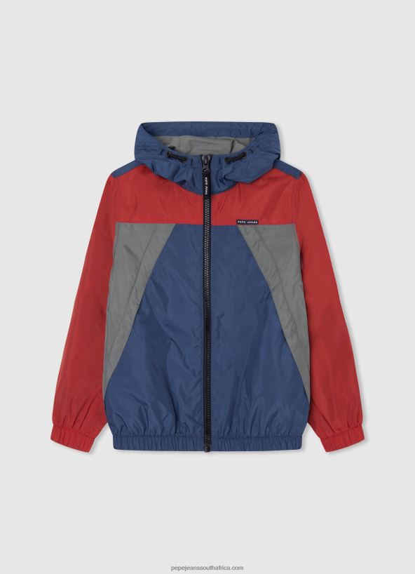 multi_colour_block_windbreaker_jacket_pepe_jeans_l20f2f1565_boy.jpg Multi Colour Block Windbreaker Jacket Pepe Jeans L20F2F1565 Boy - Image 1