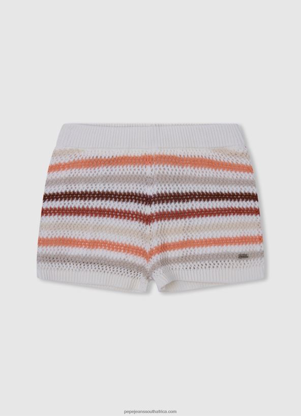 multi_coraline_striped_print_shorts_pepe_jeans_l20f2f1506_girl.jpg Multi Coraline Striped Print Shorts Pepe Jeans L20F2F1506 Girl - Image 1
