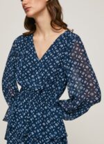 Multi Eyra Printed Mini Dress Pepe Jeans L20F2F198 Women - Image 3