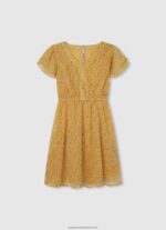 Multi Floral Chiffon Dress Pepe Jeans L20F2F1400 Girl