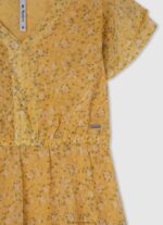 Multi Floral Chiffon Dress Pepe Jeans L20F2F1400 Girl - Image 3