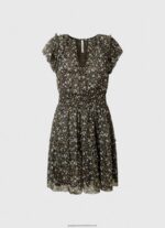 Multi Floral Chiffon Dress Pepe Jeans L20F2F171 Women - Image 5