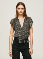 Multi Floral Print Chiffon Blouse Pepe Jeans L20F2F367 Women