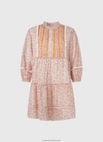 Multi Floral Print Dress Pepe Jeans L20F2F181 Women - Image 5