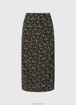 Multi Floral Print Skirt Pepe Jeans L20F2F482 Women - Image 5