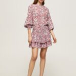 Multi Floral Print Skirt Pepe Jeans L20F2F503 Women