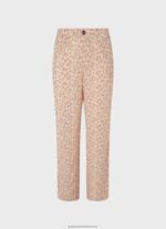 Multi Floral Print Straight Trousers Pepe Jeans L20F2F314 Women - Image 5