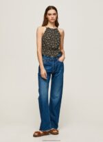 Multi Floral Print Tank Top Pepe Jeans L20F2F366 Women - Image 2