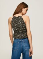 Multi Floral Print Tank Top Pepe Jeans L20F2F366 Women - Image 4
