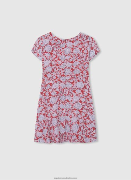 Multi Floral Printed Dress Pepe Jeans L20F2F1379 Girl