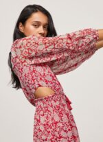 Multi Floral Printed Dress Pepe Jeans L20F2F144 Women - Image 3