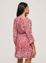 Multi Floral Printed Dress Pepe Jeans L20F2F144 Women - Image 4
