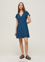 Multi Floral Printed Dress Pepe Jeans L20F2F193 Women - Image 2