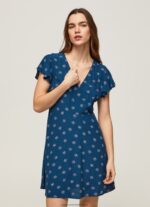 Multi Floral Printed Dress Pepe Jeans L20F2F193 Women