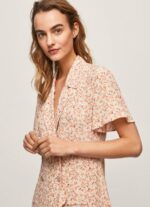 Multi Floral Wrapped Dress Pepe Jeans L20F2F213 Women - Image 3