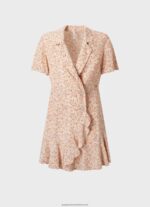 Multi Floral Wrapped Dress Pepe Jeans L20F2F213 Women - Image 5