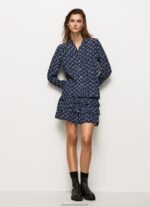 Multi Geometric Print Blouse Pepe Jeans L20F2F357 Women - Image 2
