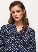 Multi Geometric Print Blouse Pepe Jeans L20F2F357 Women - Image 3